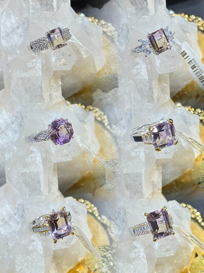 Ametrine S925 Silver Ring
