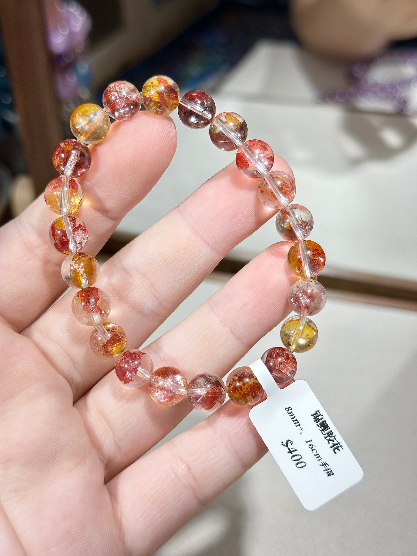 Koi Carp Glue Flower Crystal