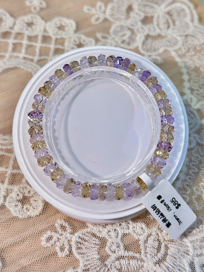 Ametrine Diamond Cut