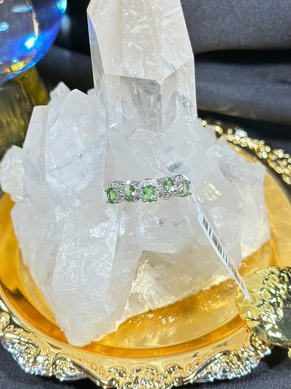 Saffiano S925 silver ring