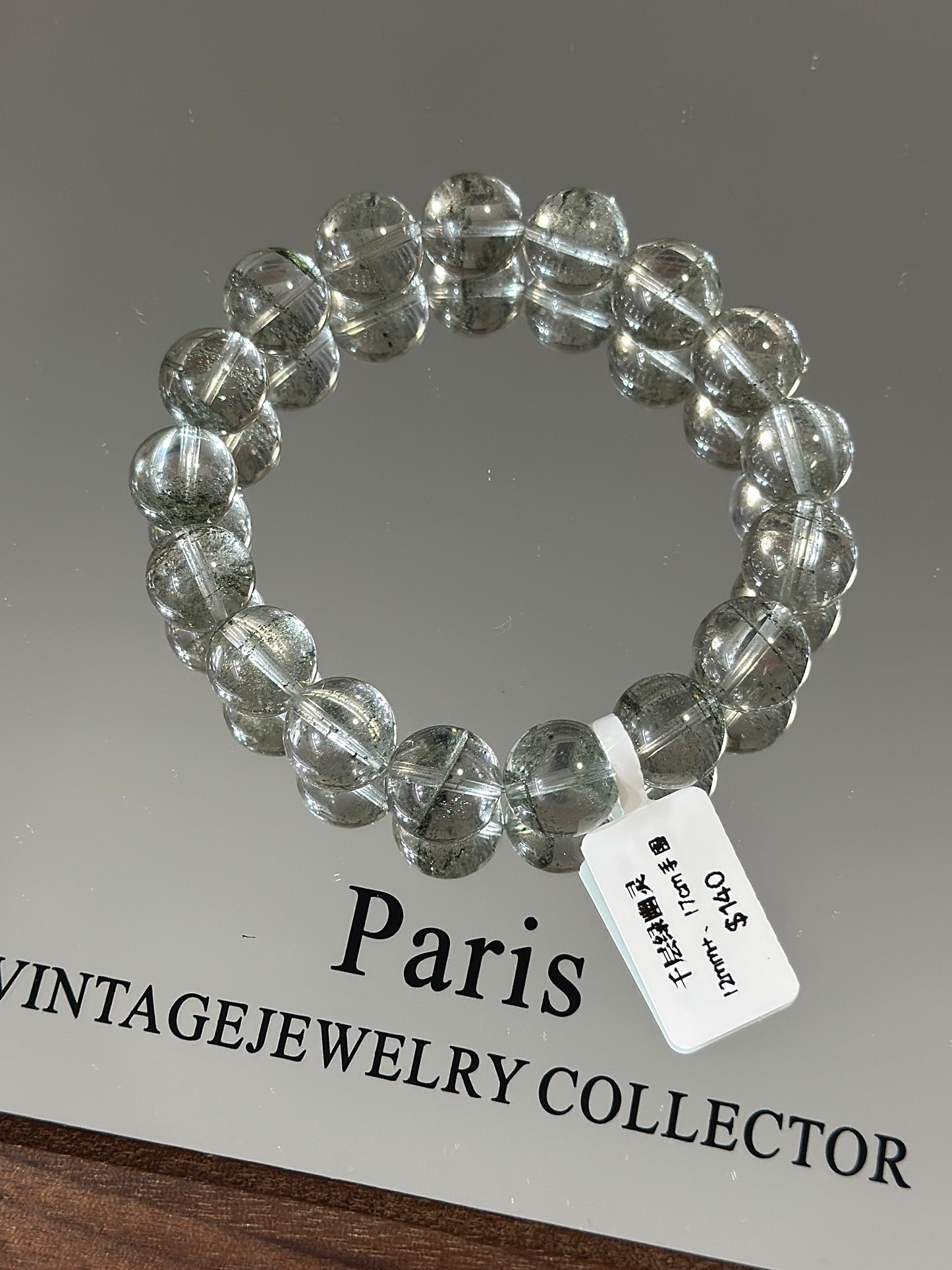 Thousand-layer green ghost crystal