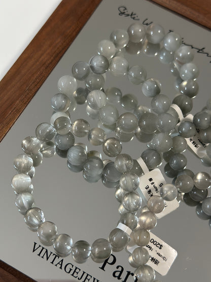 透体灰兔毛水晶