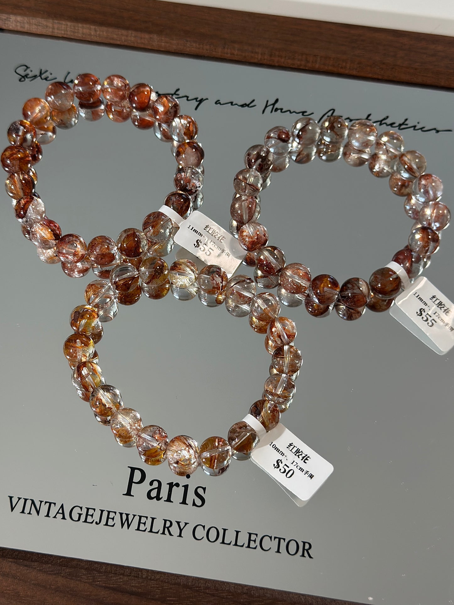 Red Gum Flower Crystal