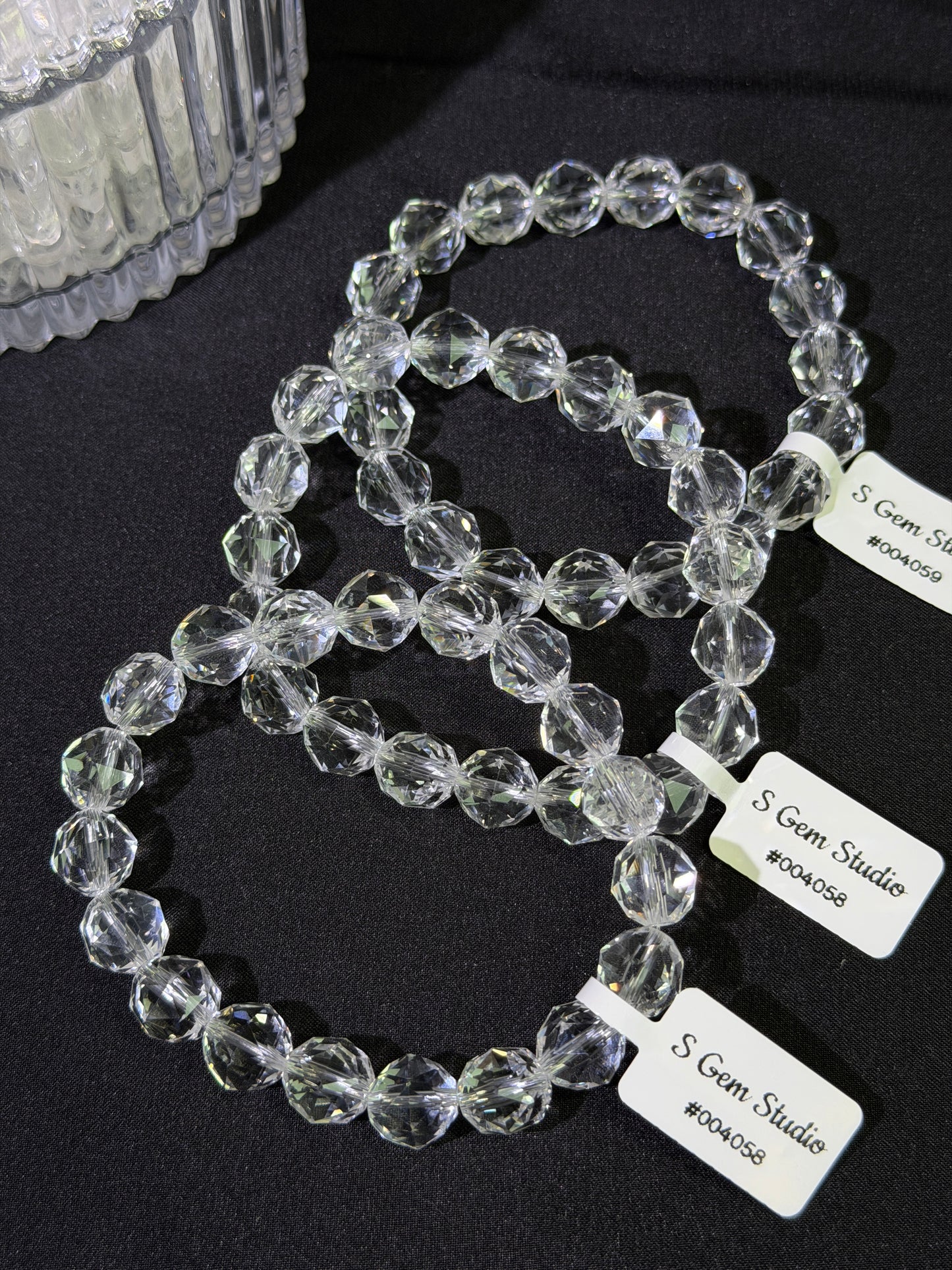 全净体白水晶钻切