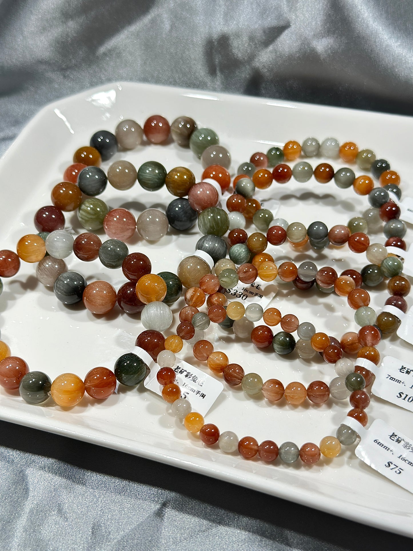 Old Mine Color Rabbit Fur Crystal