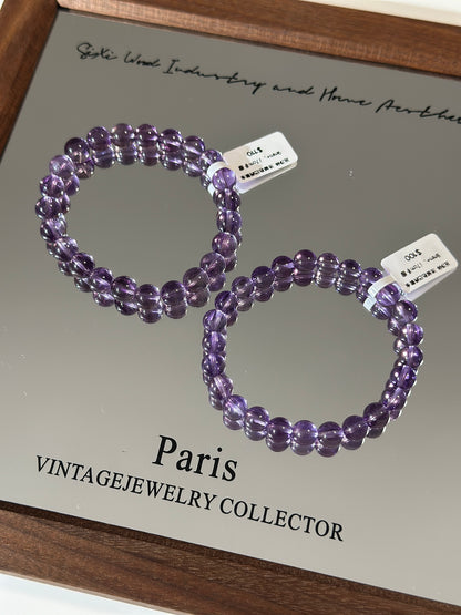 Nearly clean rich Brazilian amethyst