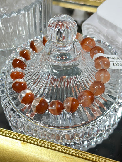 Cornucopia Red Rabbit Fur Crystal