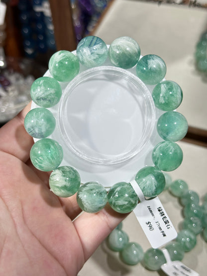 Green Feather Fluorite