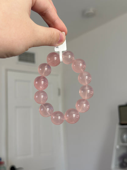 Water Transparent Madagascar Rose Quartz