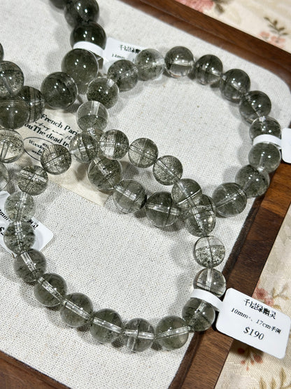 Thousand-layer green ghost crystal