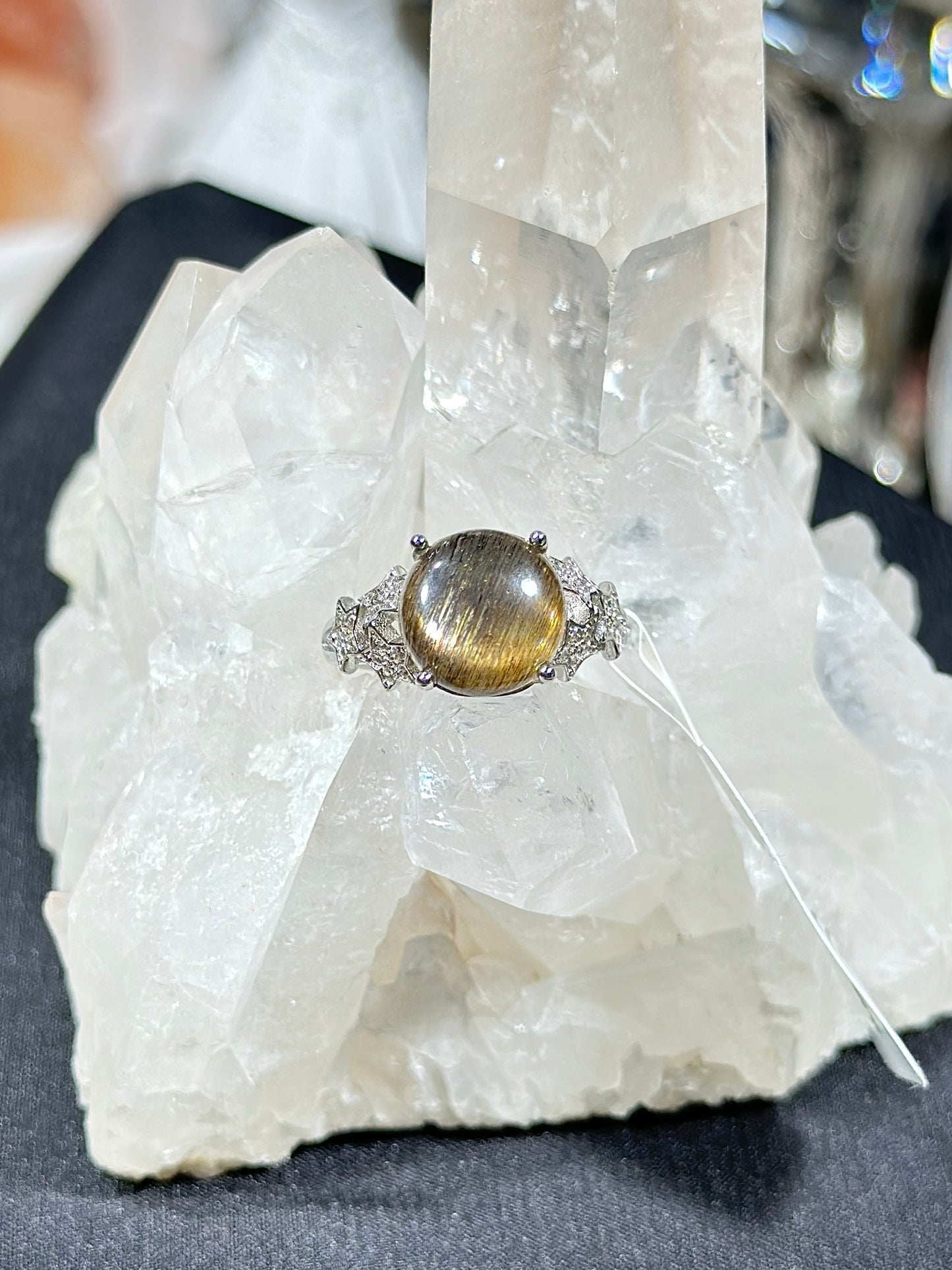 黑金骨干S925银戒指