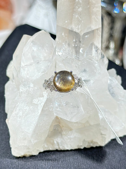 黑金骨干S925银戒指