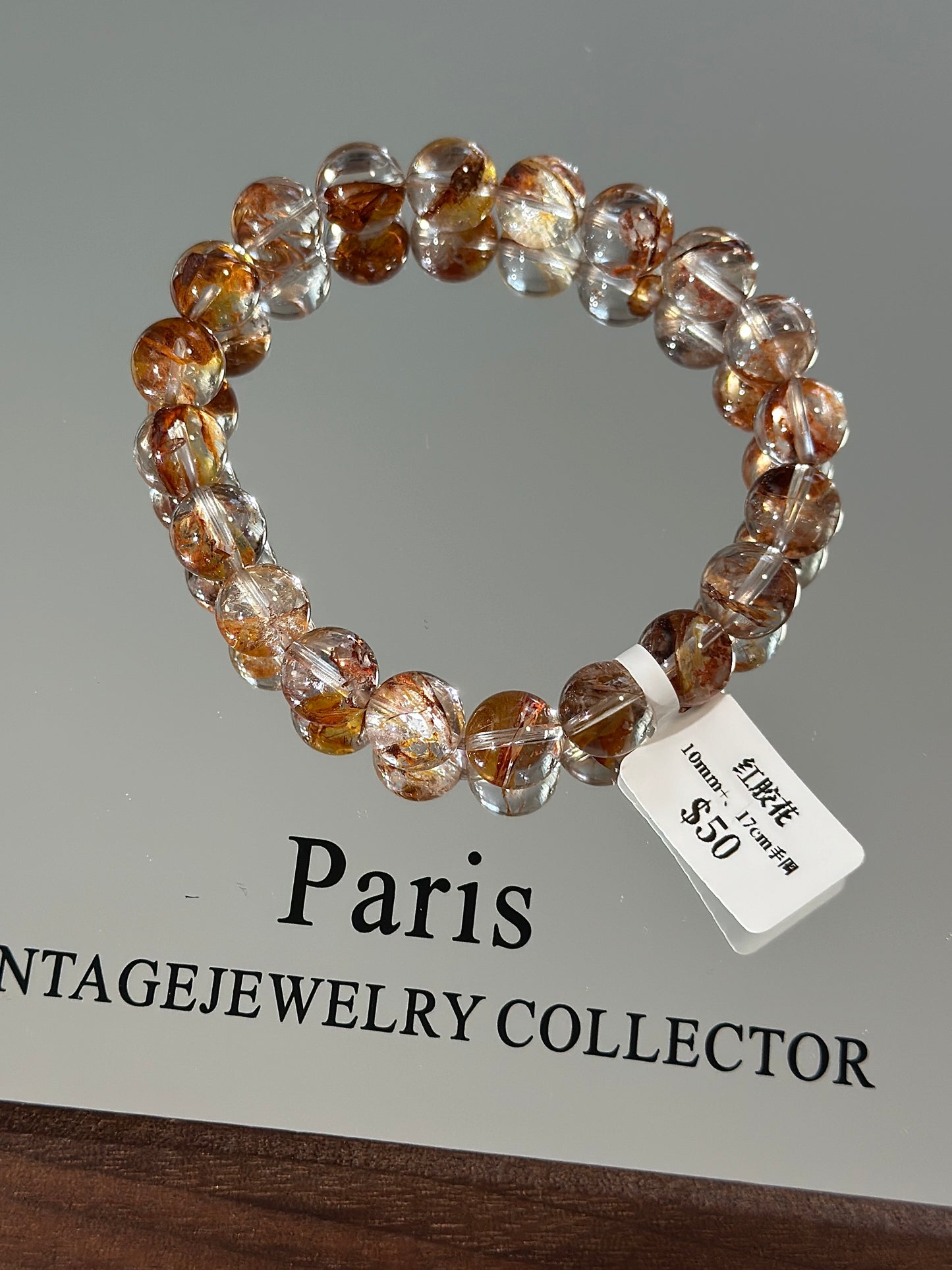 Red Gum Flower Crystal