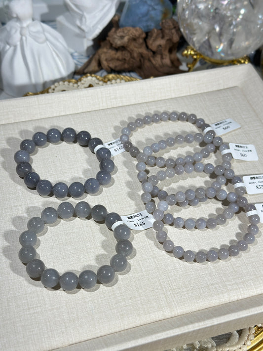 Smoky Purple Hetian Jade