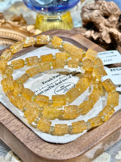 Yellow Tourmaline Sugar Cubes