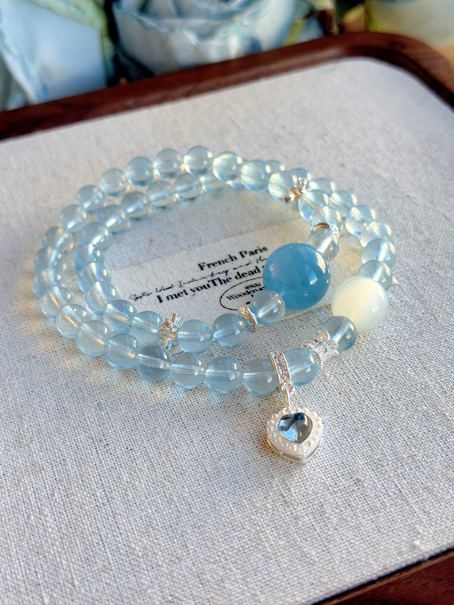 设计款 | 海蓝宝双圈