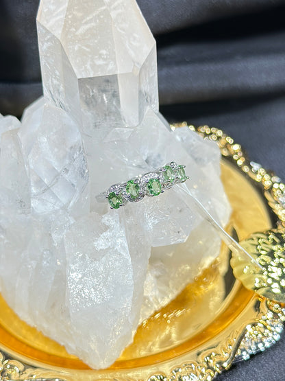 Saffiano S925 silver ring