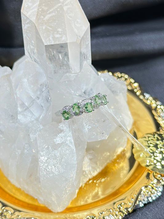 Saffiano S925 silver ring