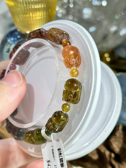 Rainbow Tourmaline Pixiu