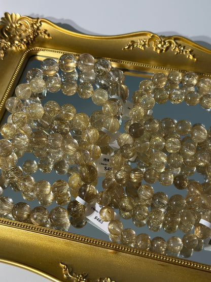 Transparent Golden Rutilated Quartz