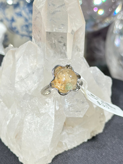 Ghost Crystal S925 Silver Ring
