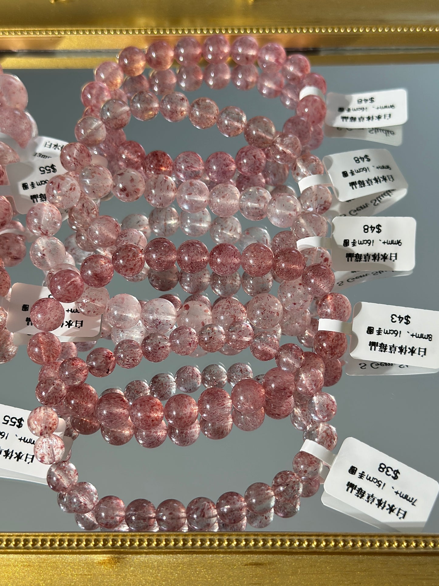 White water strawberry crystal