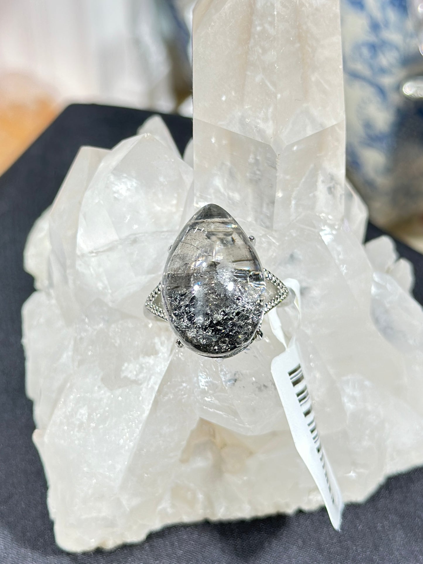 Ghost Crystal S925 Silver Ring