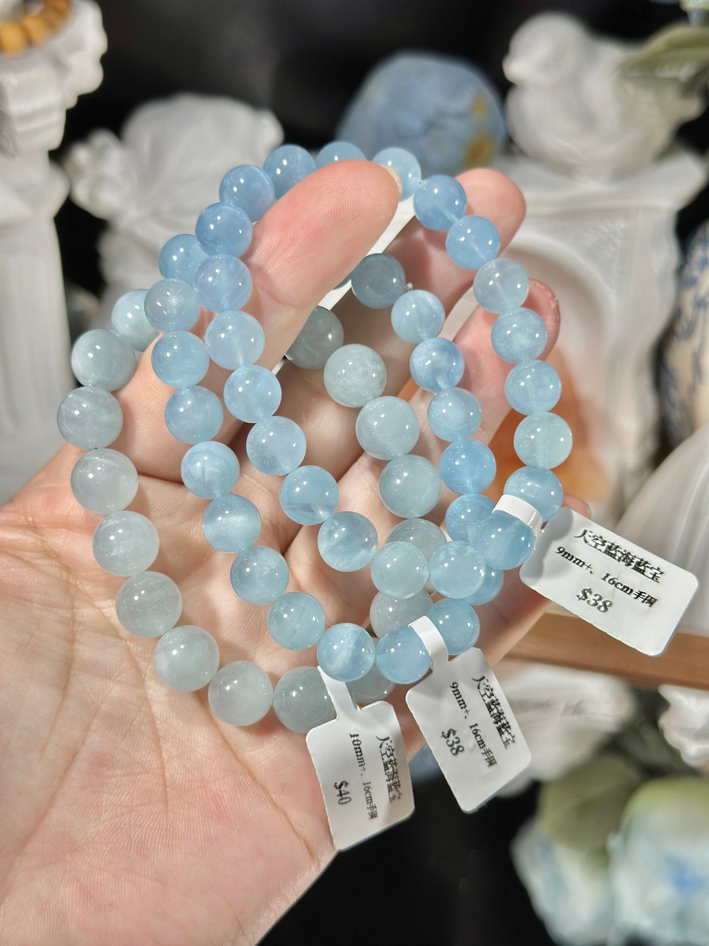 Sky blue sea sapphire