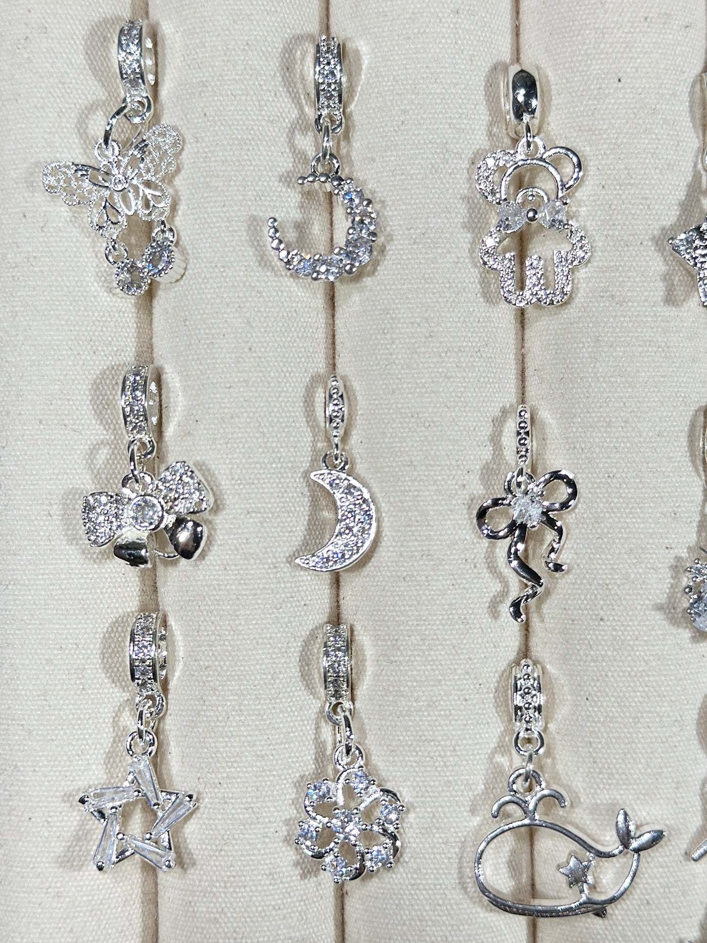 1.1 Bright silver running ring drip accessories