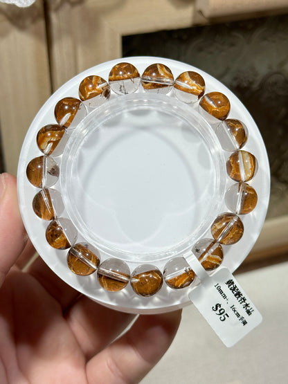 Yellow Mud Skeleton Crystal