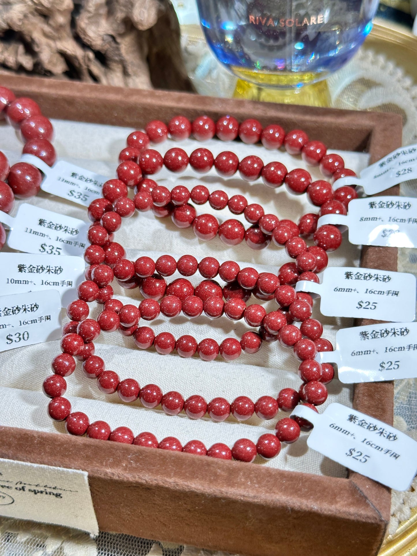 Purple gold sand cinnabar