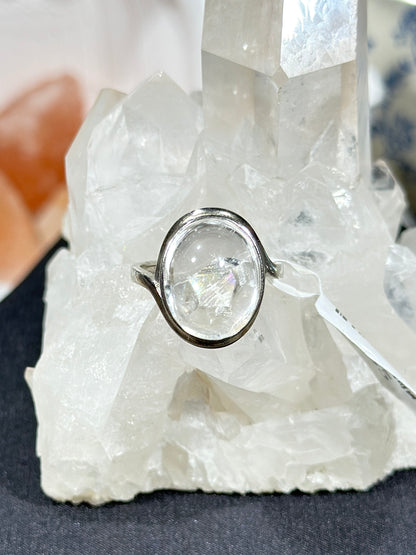 晶中晶S925银戒指