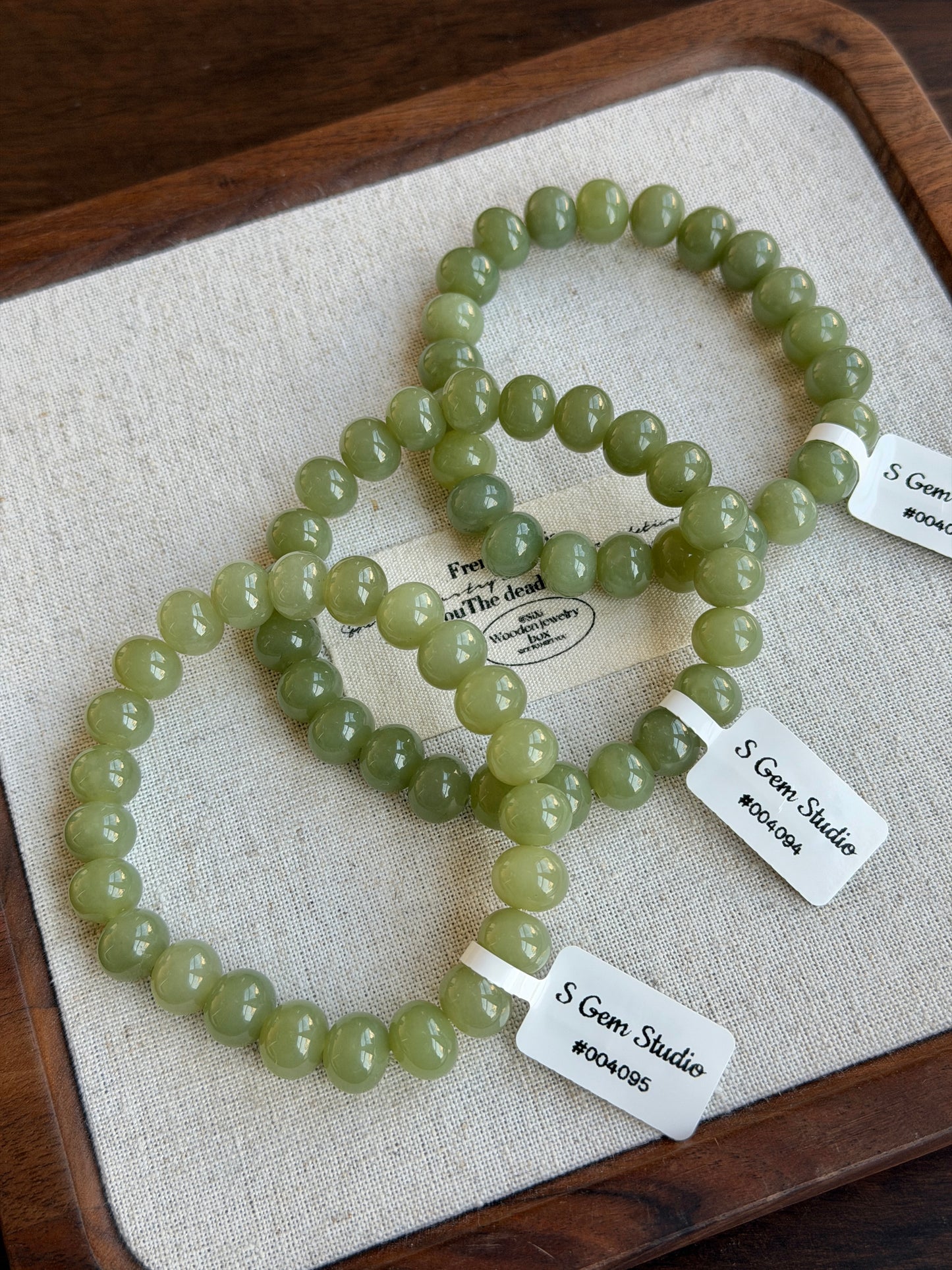 晴水和田玉算盘珠