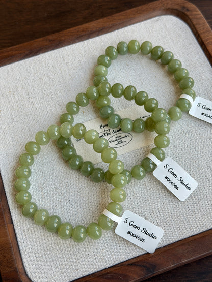 晴水和田玉算盘珠