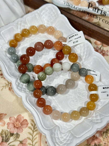 顺发彩虹兔毛水晶