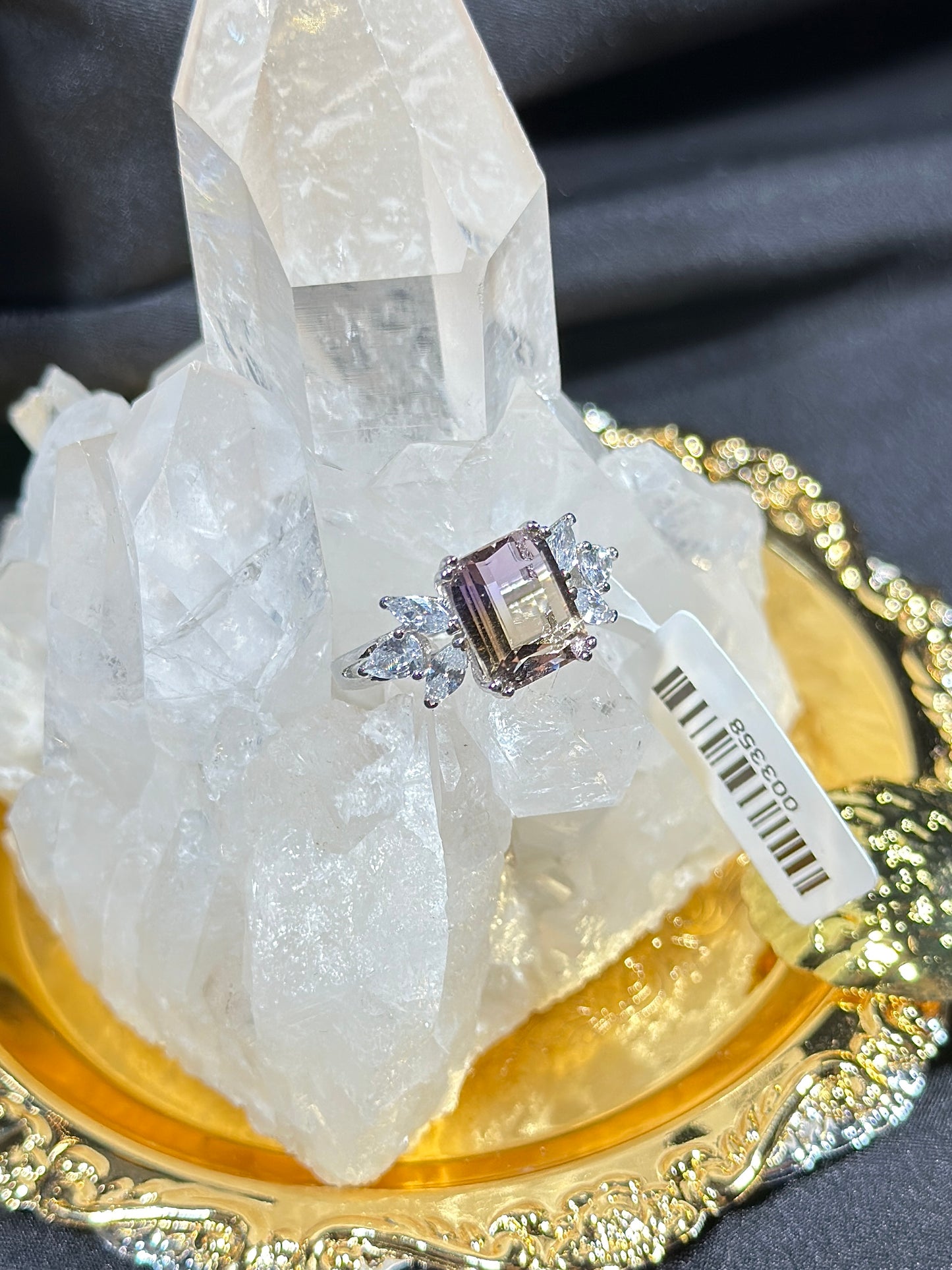 Ametrine S925 Silver Ring