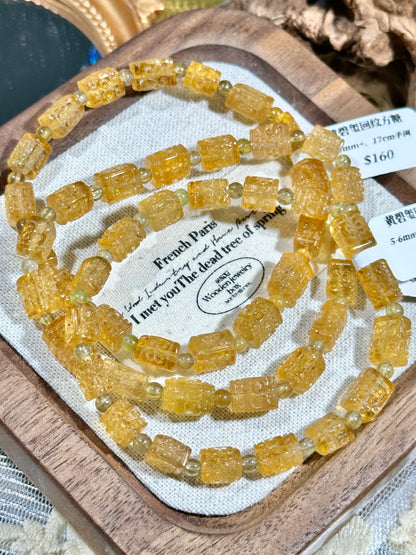 Yellow Tourmaline Sugar Cubes