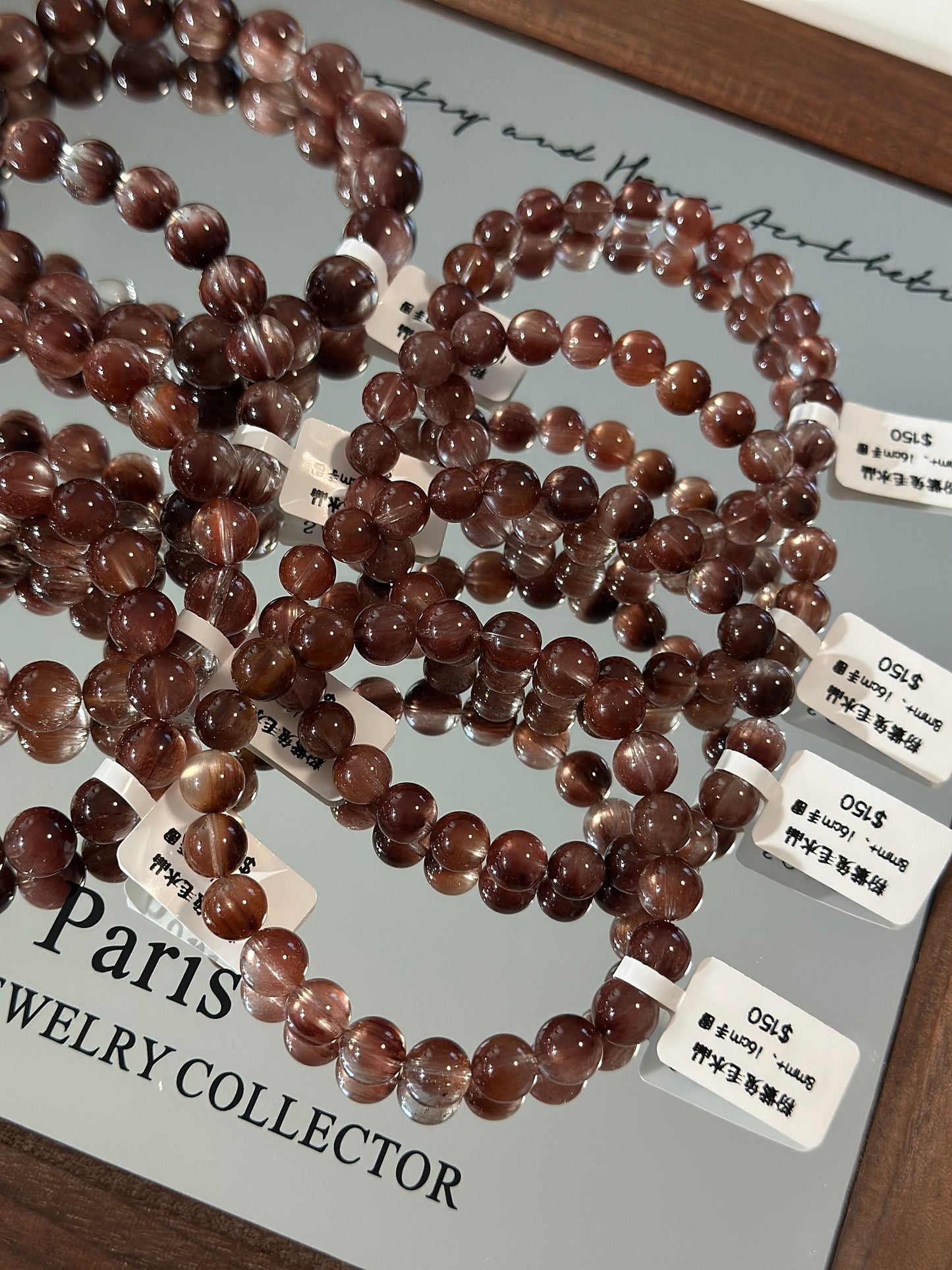 Pink rabbit hair crystal