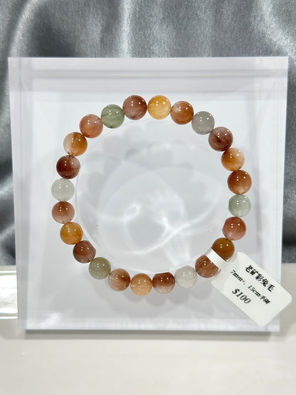 Old Mine Color Rabbit Fur Crystal