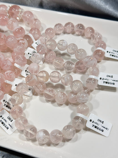 Pink Snowflake Ghost Crystal