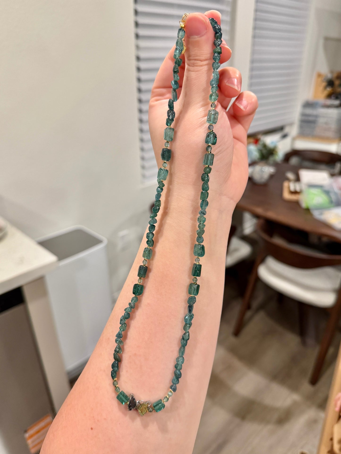 设计款 | 蓝碧玺长链