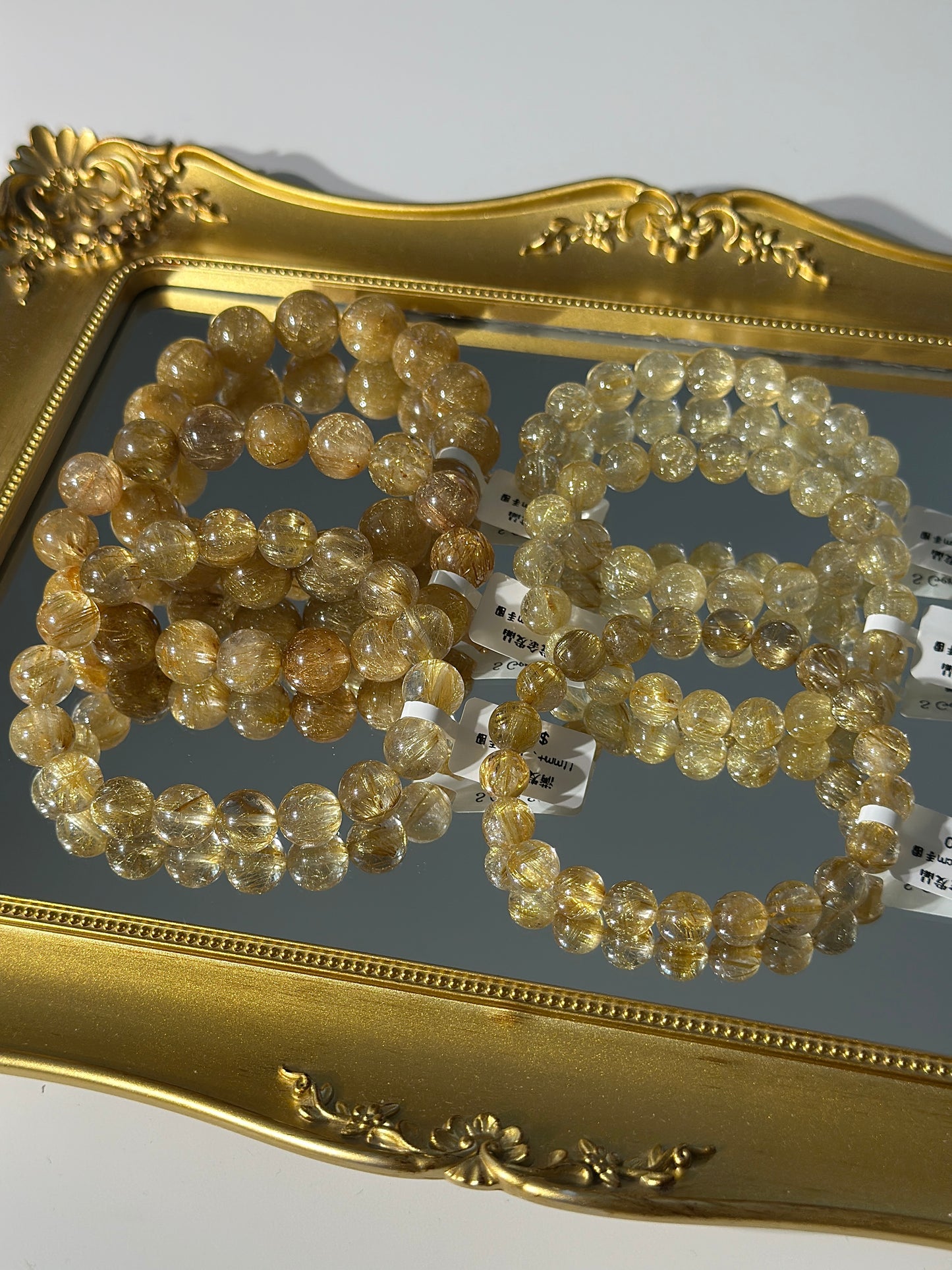 Full hair golden crystal