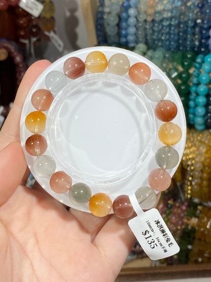 Ice cream colored rabbit fur