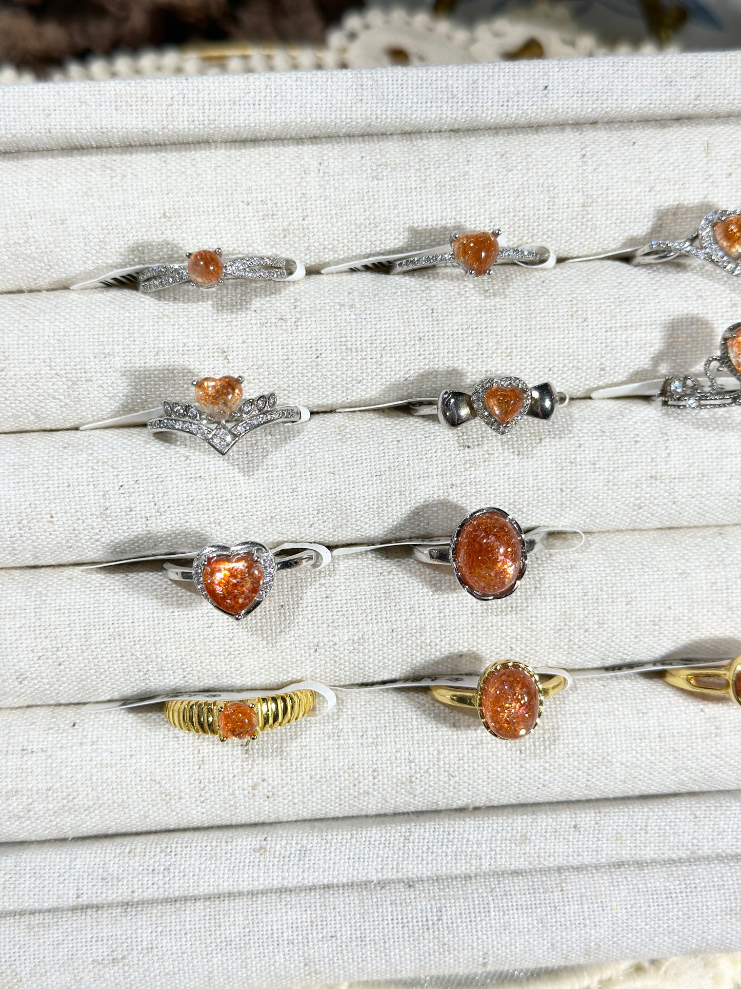 金太阳戒指 S925银