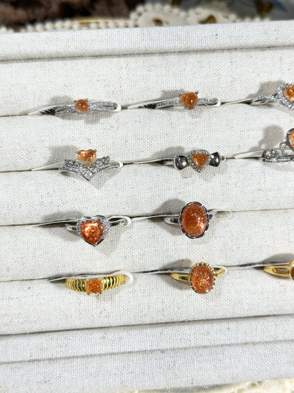 金太阳戒指 S925银