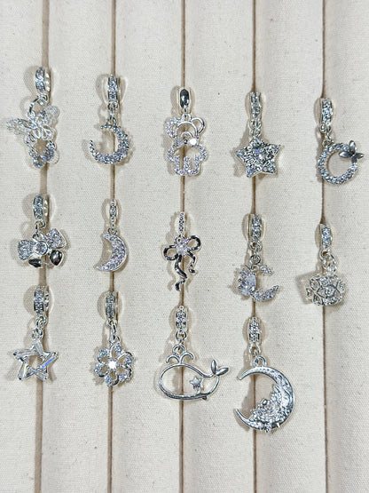 1.1 Bright silver running ring drip accessories