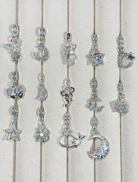 1.1 Bright silver running ring drip accessories