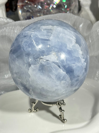 Kyanite crystal ball