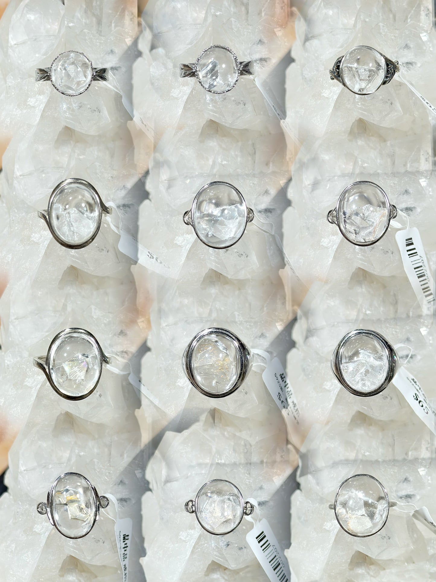 晶中晶S925银戒指