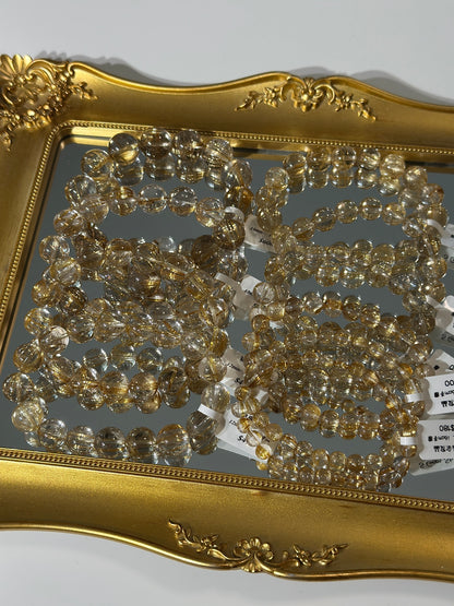 Titanium Crystal Golden Rutilated Quartz